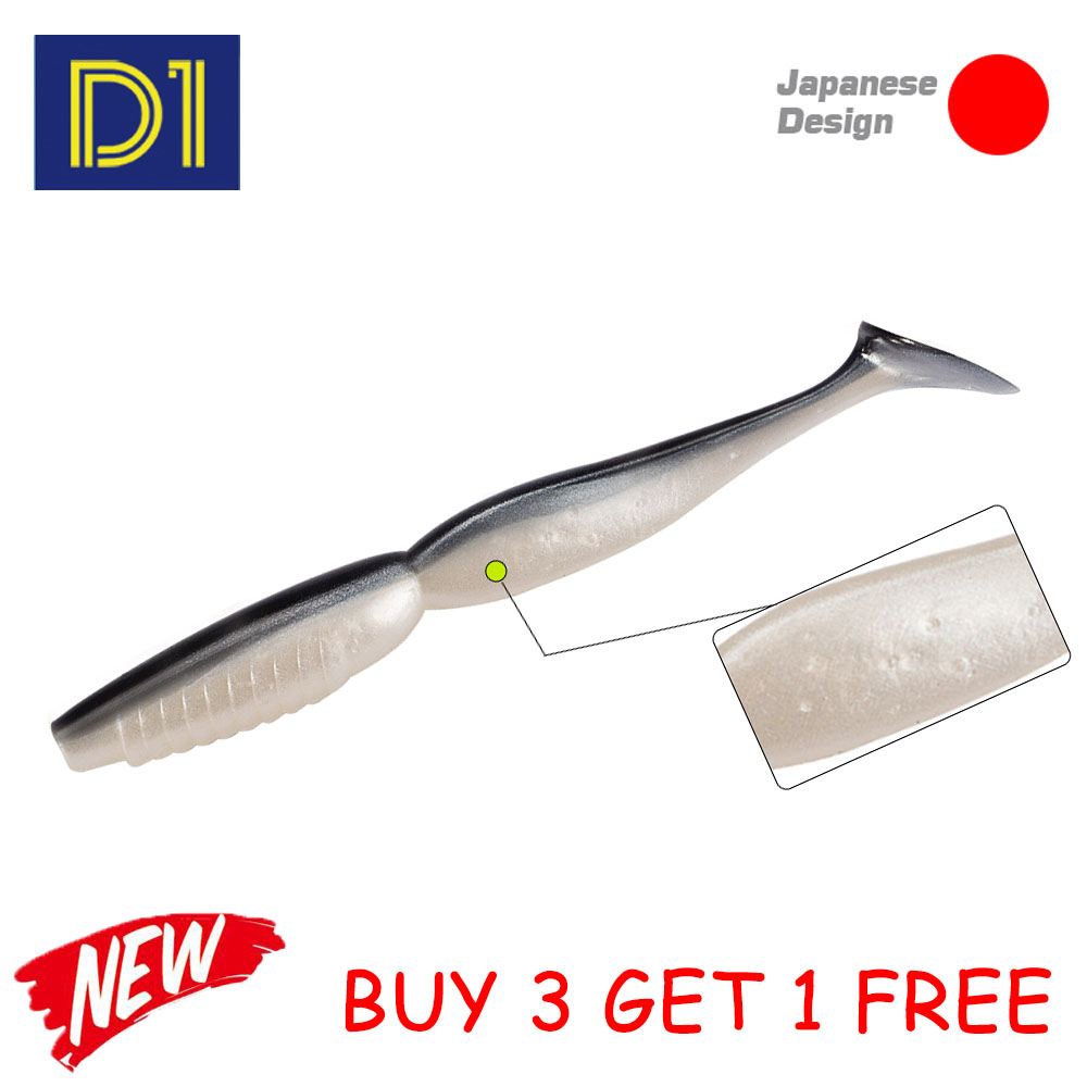 Fishing Lure Soft Plastic - D1 Soft Fishing Lure 125mm/12g Spinning