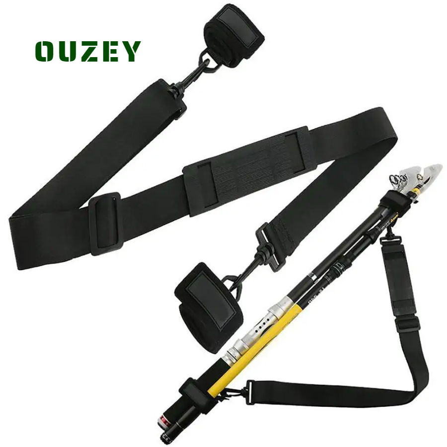 Fishing Lure Accessories - Fishing Rod Carrying Strap Sling Shoulder
