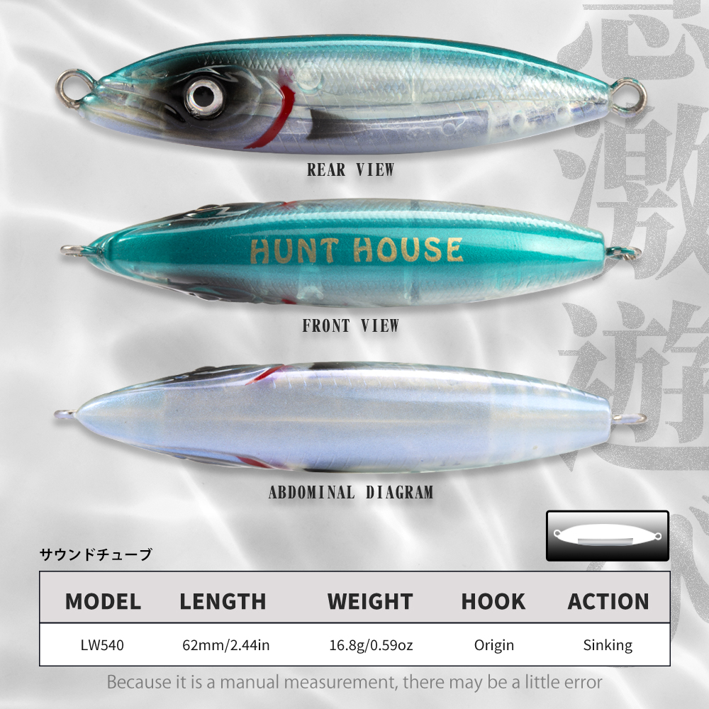 Hunthouse Fishing Slow Sinking - Fishing Lure Buzzbait recensie en prijs