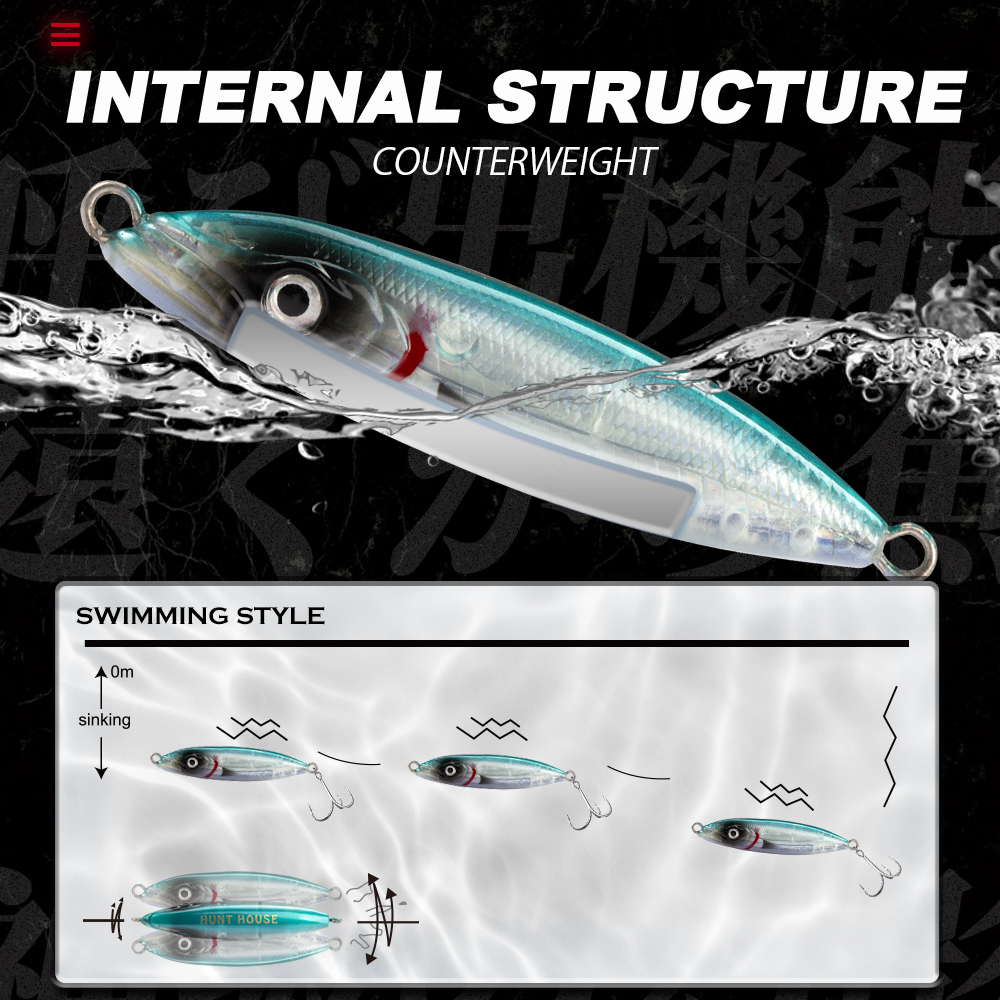 Hunthouse Fishing Slow Sinking - Fishing Lure Buzzbait recensie en prijs