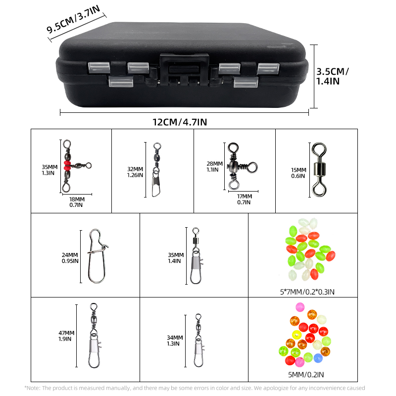 ShareShark 140Pcs fishing acce - Fishing Lure Kit recensie en prijs