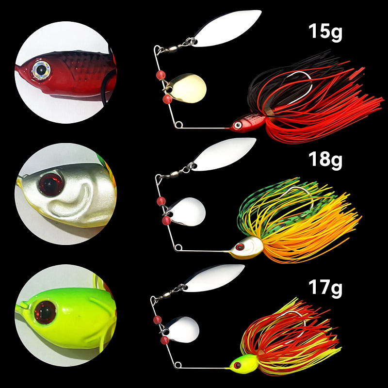 Bazooka 15g 18g Spinnerbait Fi - Fishing Lure Buzzbait recensie en prijs