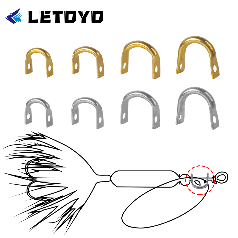 LETOYO 100pcs Folded Clevises  - Fishing Lure Spinner recensie en prijs