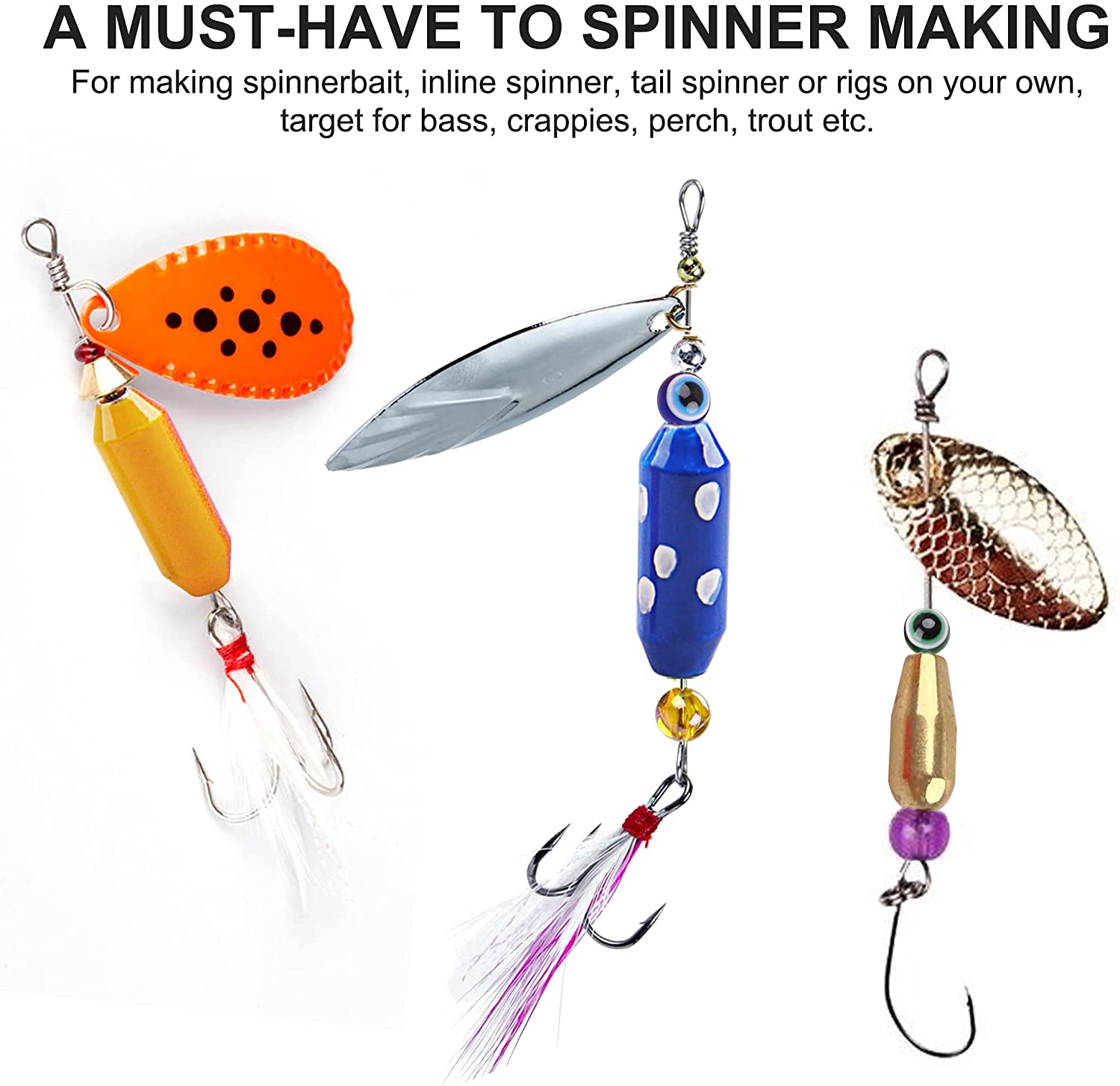 10pcs Fishing Brass Spinner Lu - Fishing Lure Spinner recensie en prijs