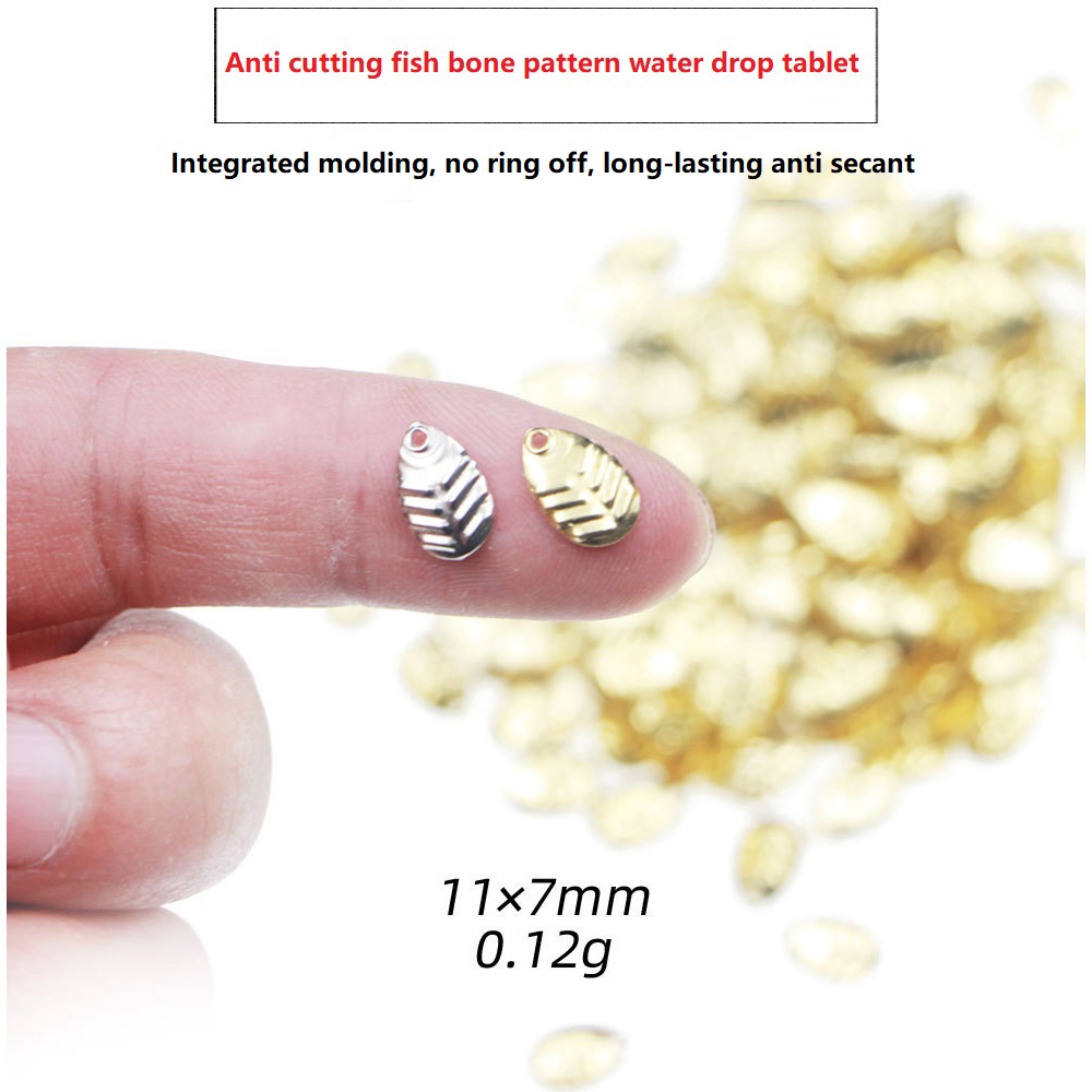 50Pcs/lot DIY Fishing Spinner  - Fishing Lure Spinner recensie en prijs