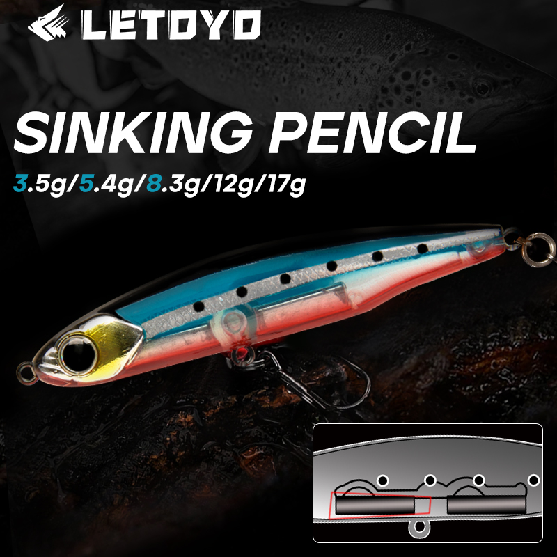 LETOYO Sinking Pencil 17g 12g- - Fishing Lure Making Kit recensie en prijs