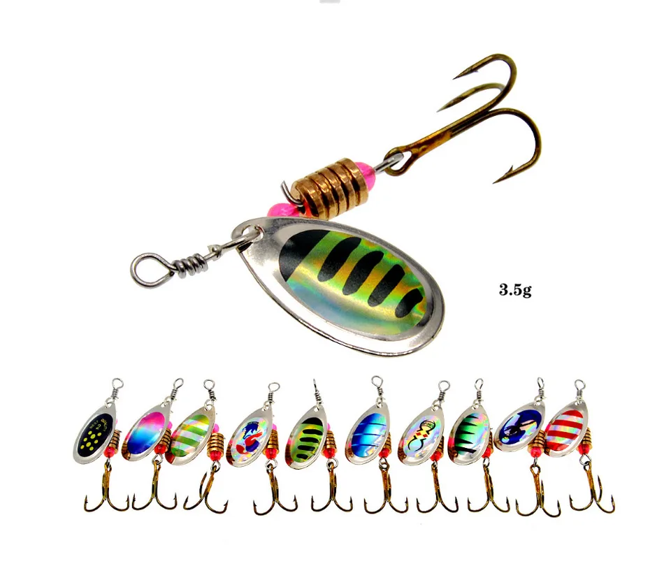 Newest Metal Spoon Spinner Fis - Fishing Lure Spinner recensie en prijs