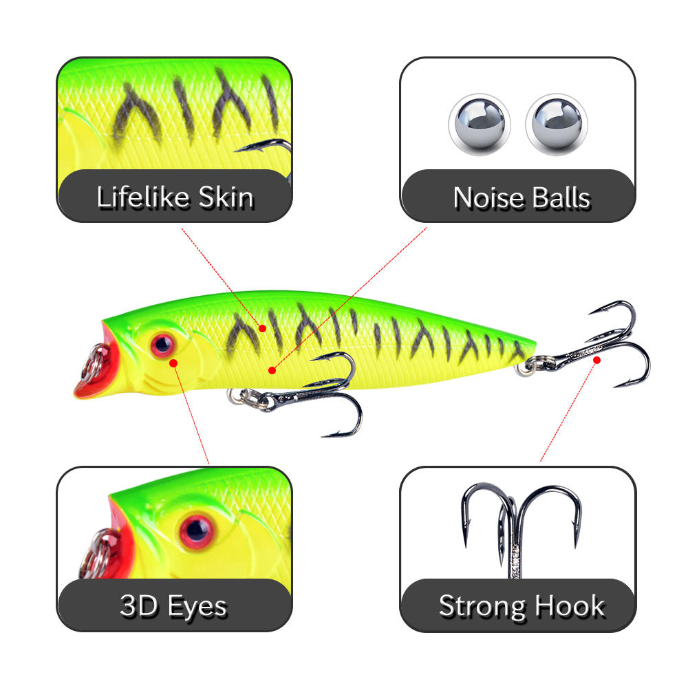 1pcs Fishing Lures High Qualit - Fishing Lure Topwater recensie en prijs