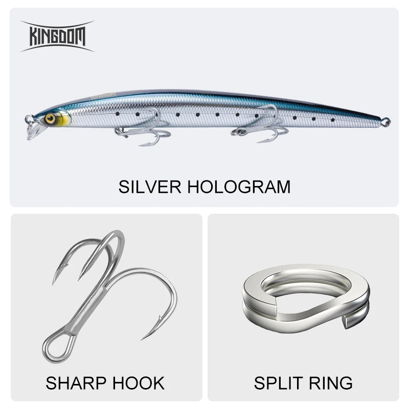 Kingdom Long Casting Fishing L - Fishing Lure Jerkbait recensie en prijs