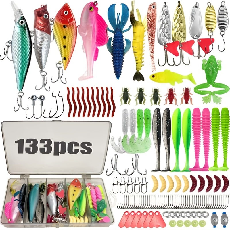 133Pcs Premium Fishing Lures T - Fishing Lure Jig recensie en prijs