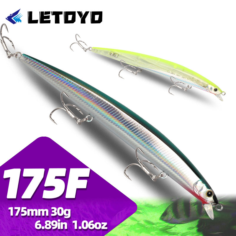 LETOYO 175mm 30g Fishing Minno - Fishing Lure Jerkbait recensie en prijs