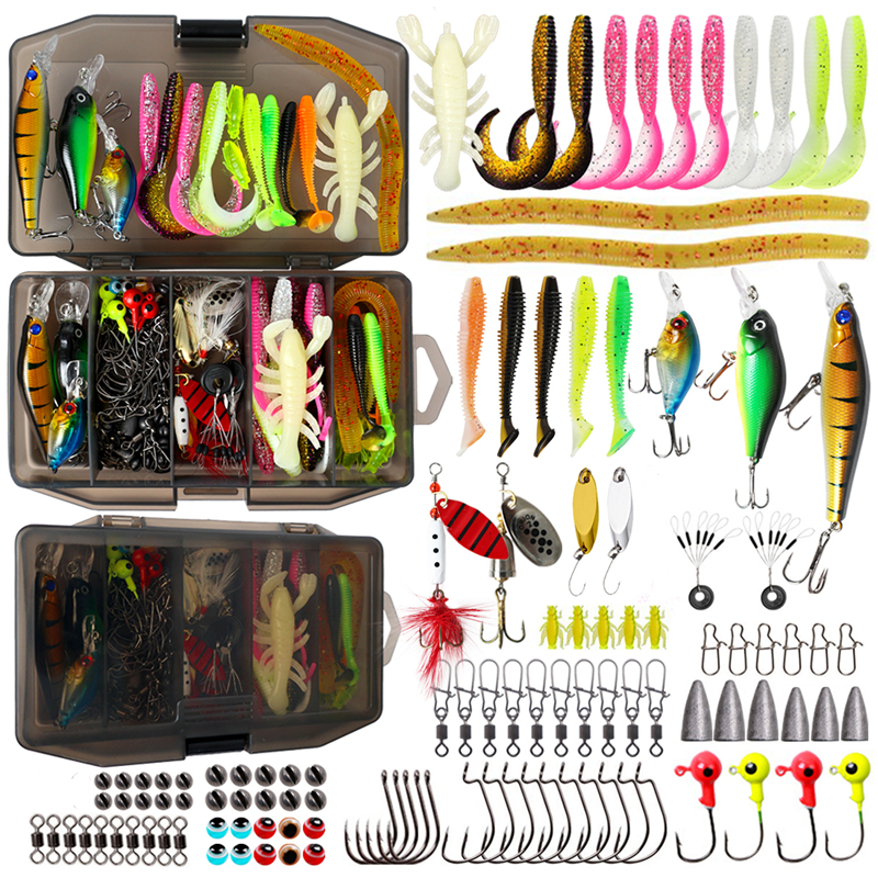 New 120PCS Fishing Lure Set So - Fishing Lure Spinnerbait recensie en prijs