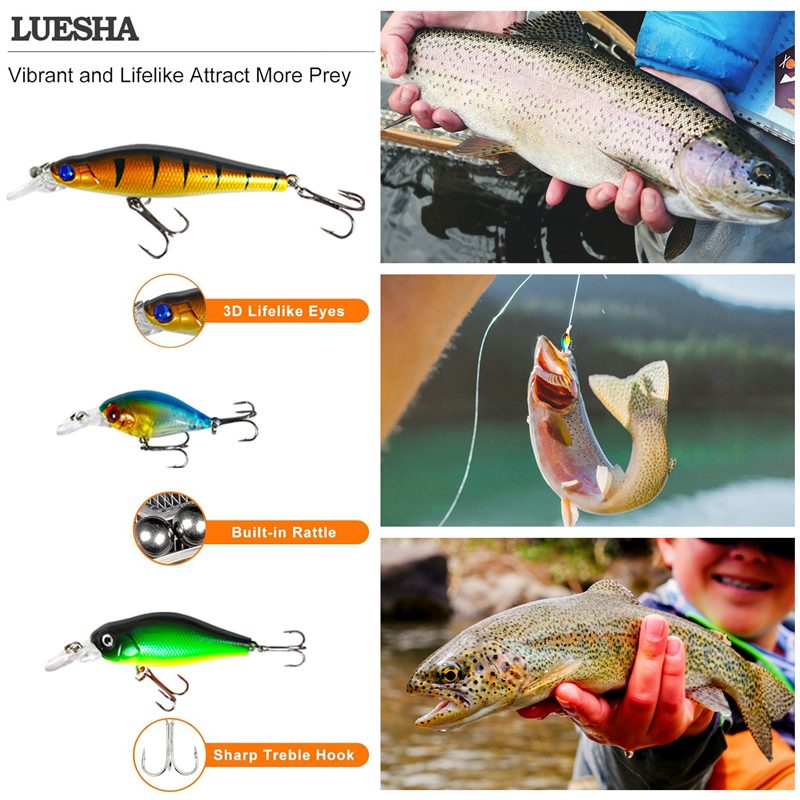 New 120PCS Fishing Lure Set So - Fishing Lure Spinnerbait recensie en prijs