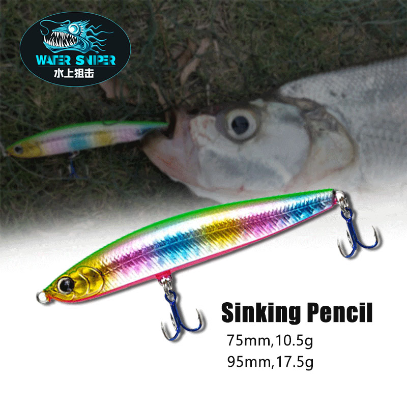 Water Sniper 10.5g 75mm Jerk P - Fishing Lure Jerkbait recensie en prijs