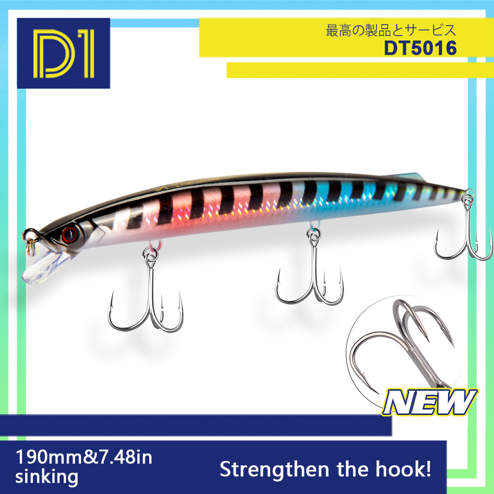 D1 Sea Fishing Minnow Lure 190 - Fishing Lure Jerkbait recensie en prijs