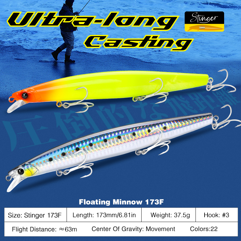 TSURINOYA Shore Fishing STINGE - Fishing Lure Topwater recensie en prijs