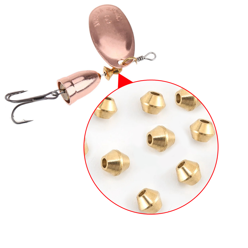 40pcs DIY Lure Brass Fishing B - Fishing Lure Spinner recensie en prijs