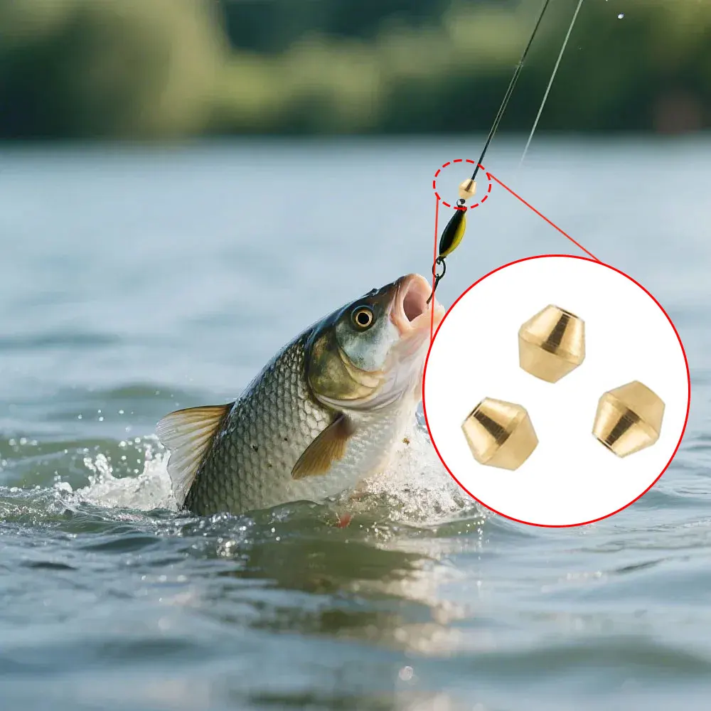 40pcs DIY Lure Brass Fishing B - Fishing Lure Spinner recensie en prijs