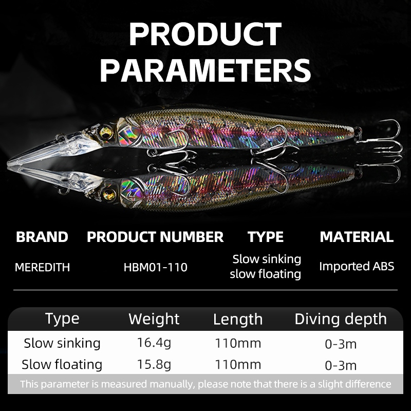 MEREDITH Minnow Wobbler Fishin - Fishing Lure Jerkbait recensie en prijs