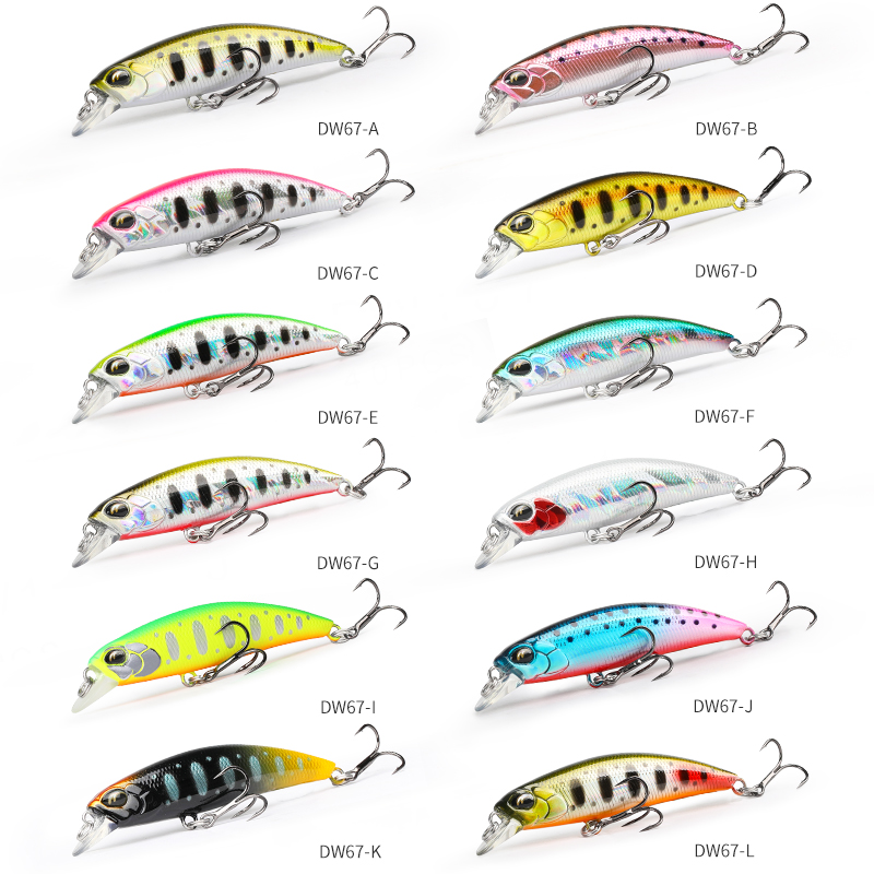 TSURINOYA  Sinking Minnow 60S  - Fishing Lure Jerkbait recensie en prijs