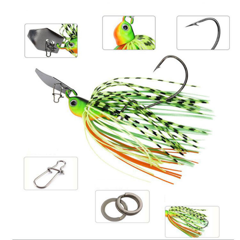 Chatter Bait 7g 9g 11g 14g 21g - Fishing Lure Buzzbait recensie en prijs