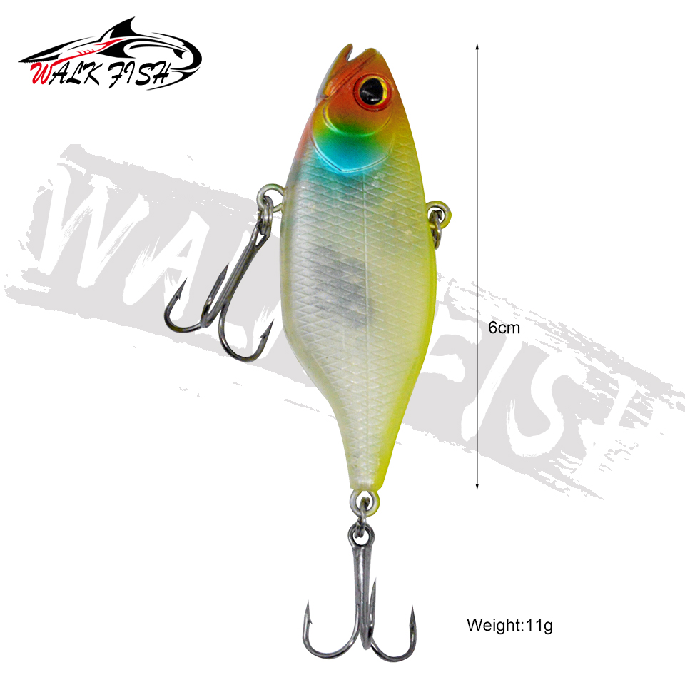 WALK FISH 1PCS 60mm 11g Vibrat - Fishing Lure Crankbait recensie en prijs