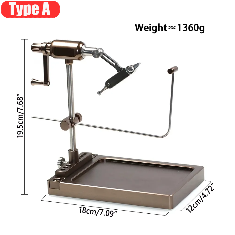 Wifreo 360° Rotation Fly Tying - Fishing Lure Spinner recensie en prijs