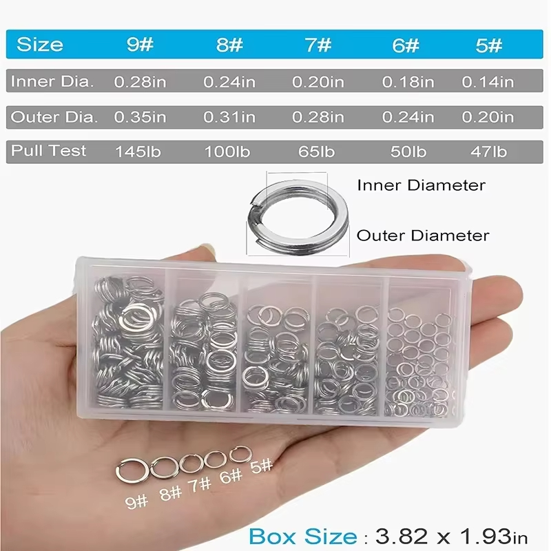 5 Size Stainless Steel Fishing - Fishing Lure Box recensie en prijs