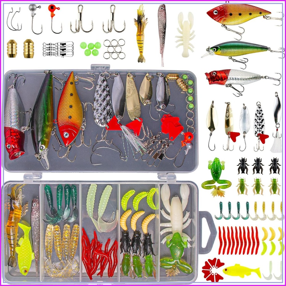78Pcs Fishing Lures Kit for Ba - Fishing Lure Spoon recensie en prijs
