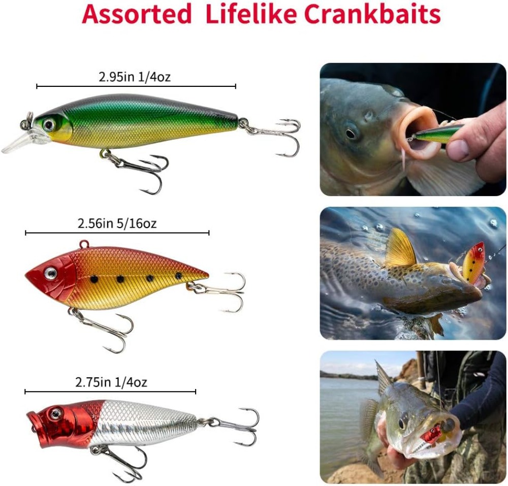 78Pcs Fishing Lures Kit for Ba - Fishing Lure Spoon recensie en prijs