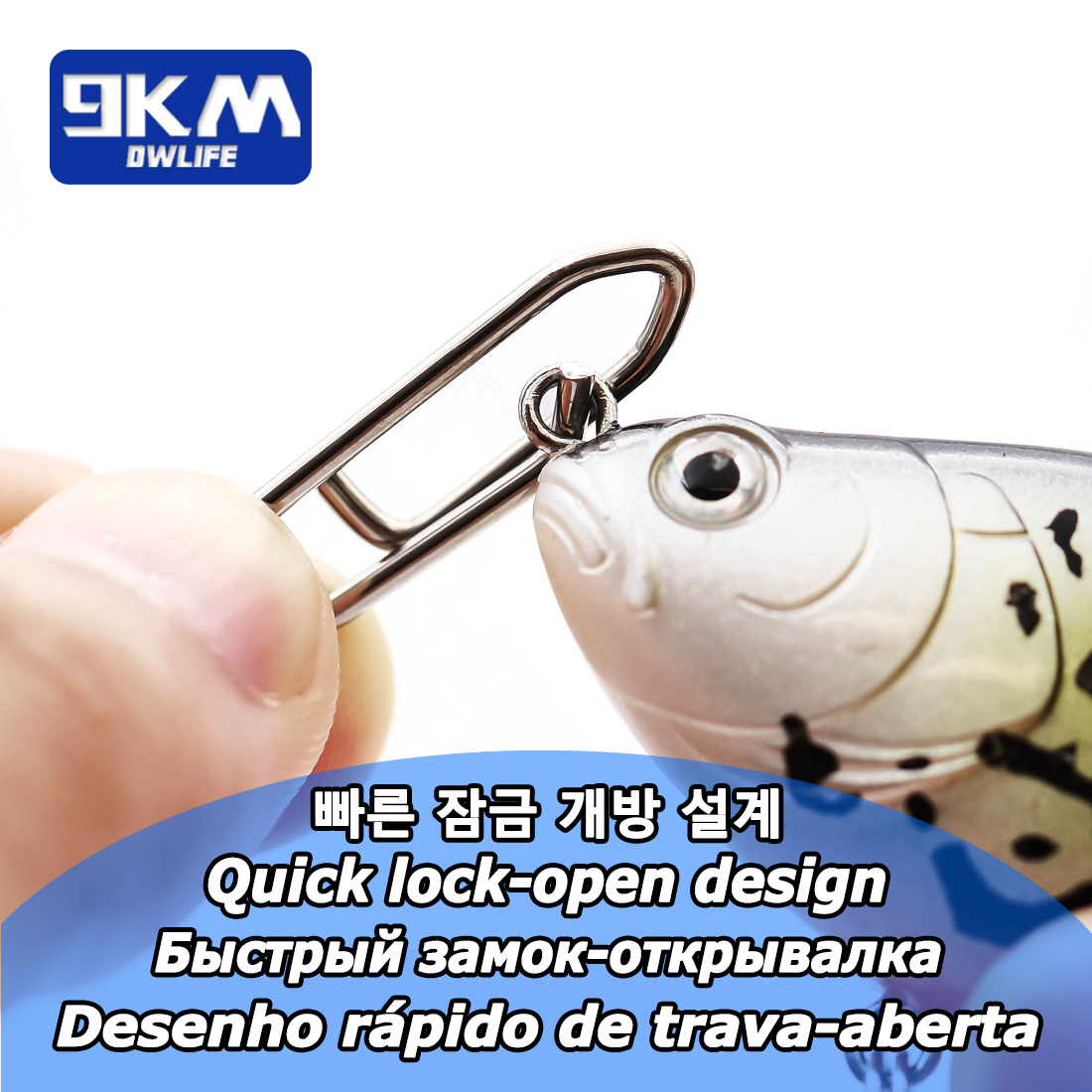 9KM Fishing Snap Kit 110pcs St - Fishing Lure Kit recensie en prijs