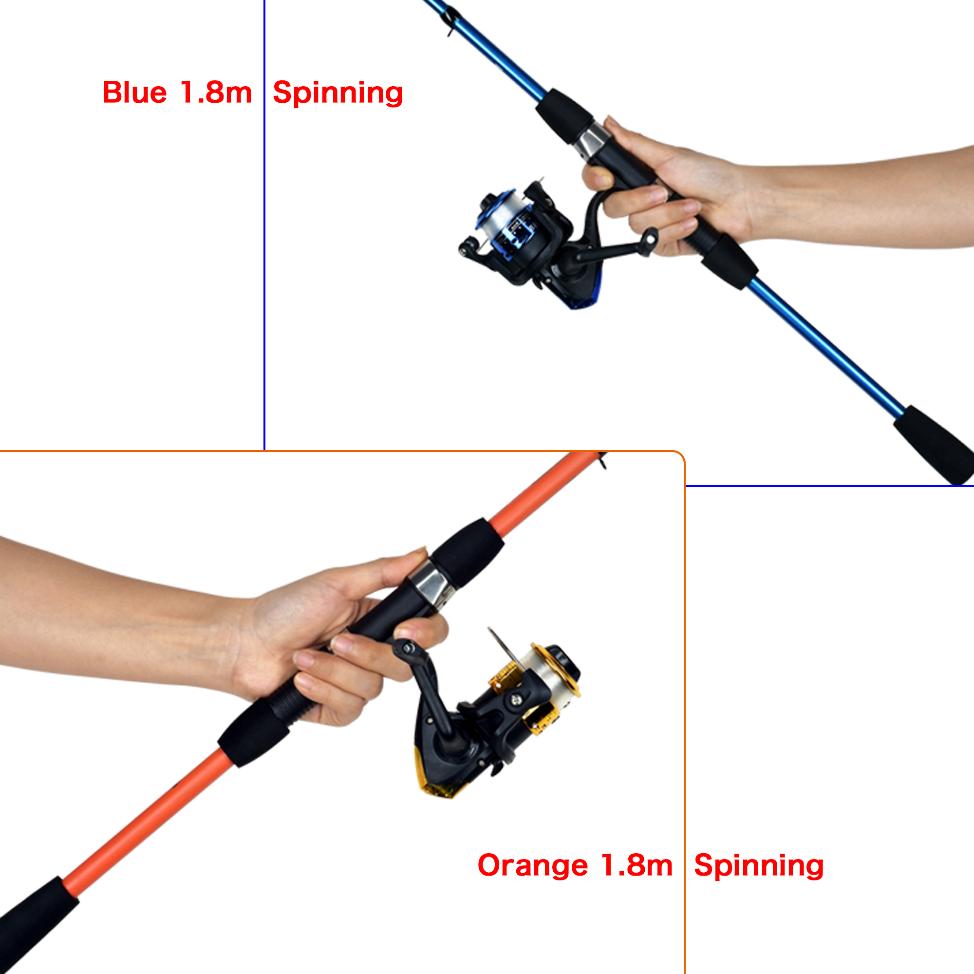 BIUTIFU Spinning Fishing Rod S - Fishing Lure Spinner recensie en prijs