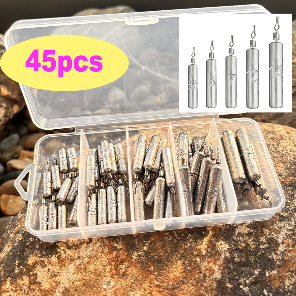 45pcs/box Fishing Weight 3.5g  - Fishing Lure Box recensie en prijs