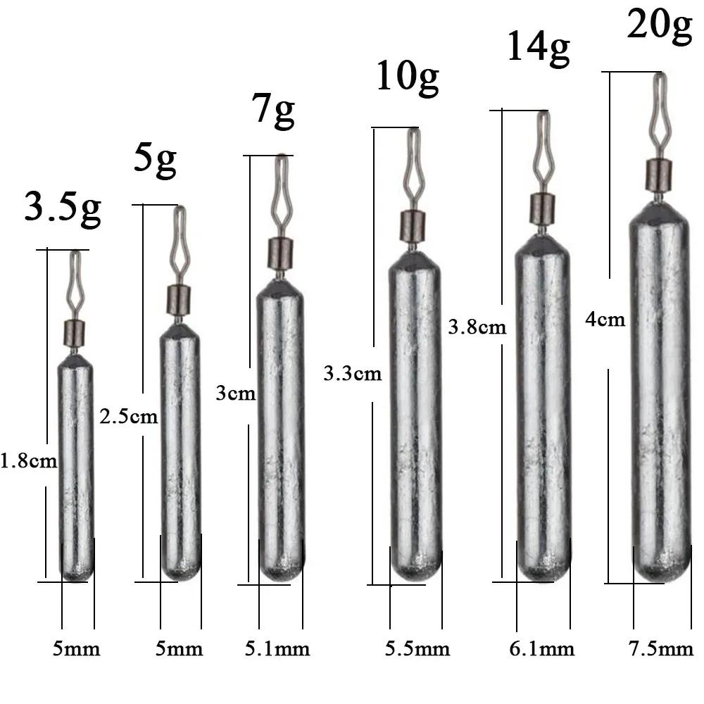 45pcs/box Fishing Weight 3.5g  - Fishing Lure Box recensie en prijs
