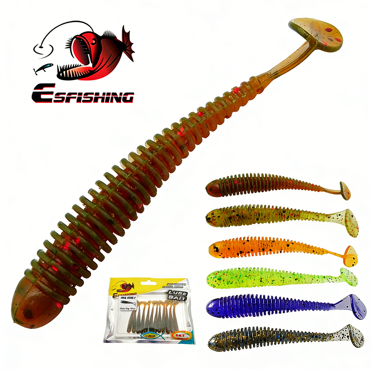 ESFISHING Swing Impact Ring Sh - Fishing Lure Soft Plastic recensie en prijs