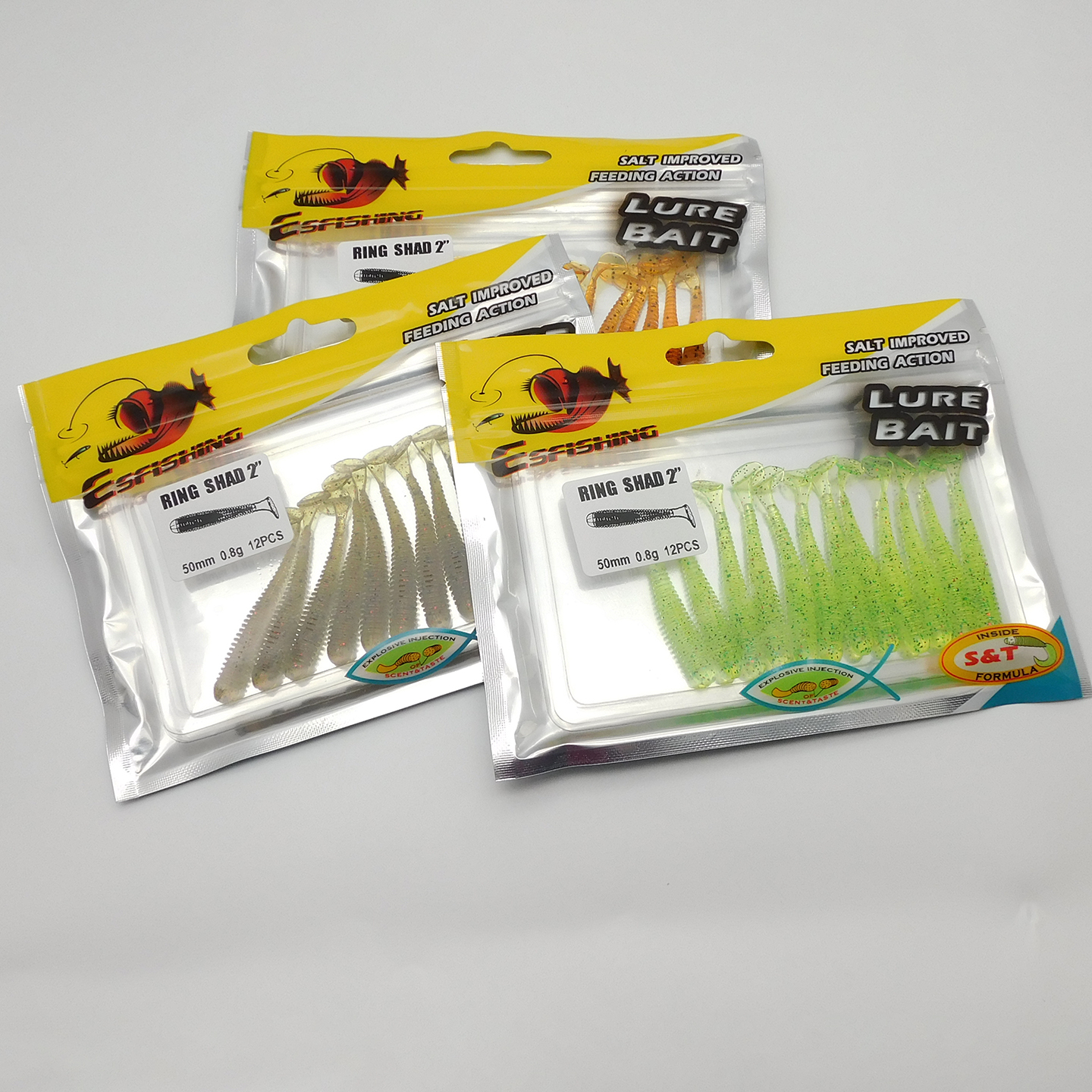 ESFISHING Swing Impact Ring Sh - Fishing Lure Soft Plastic recensie en prijs